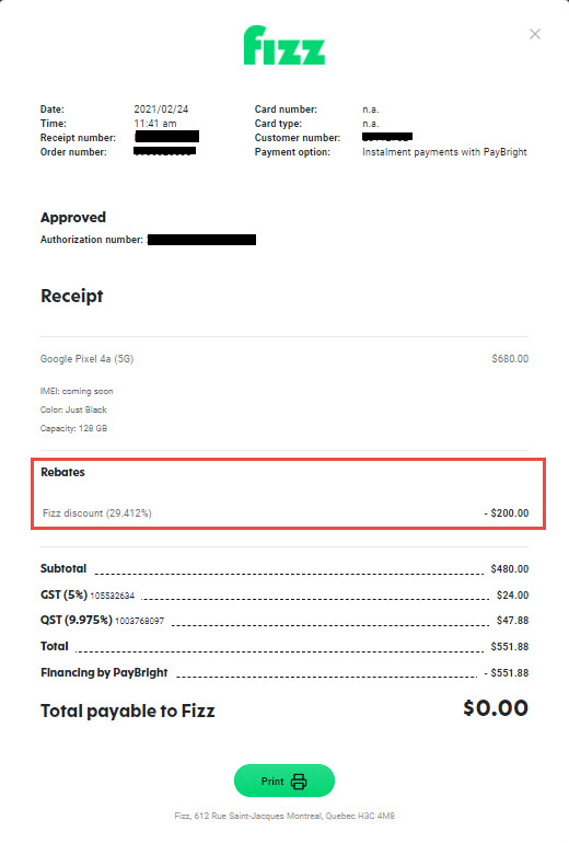 discount