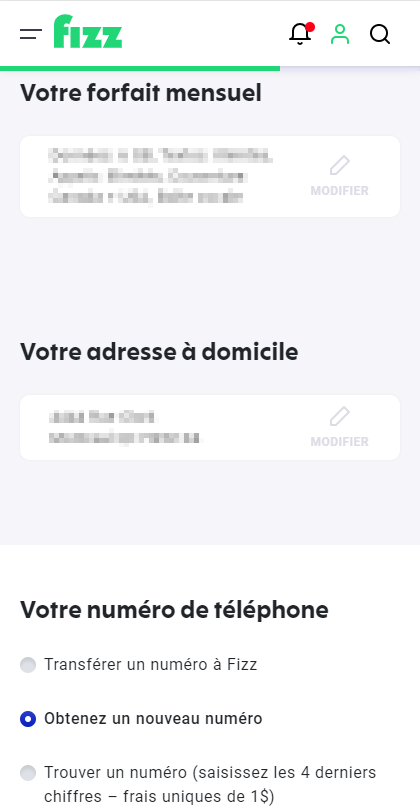 capture d’écran : choisissez l'option pour obtenir un numéro au hasard